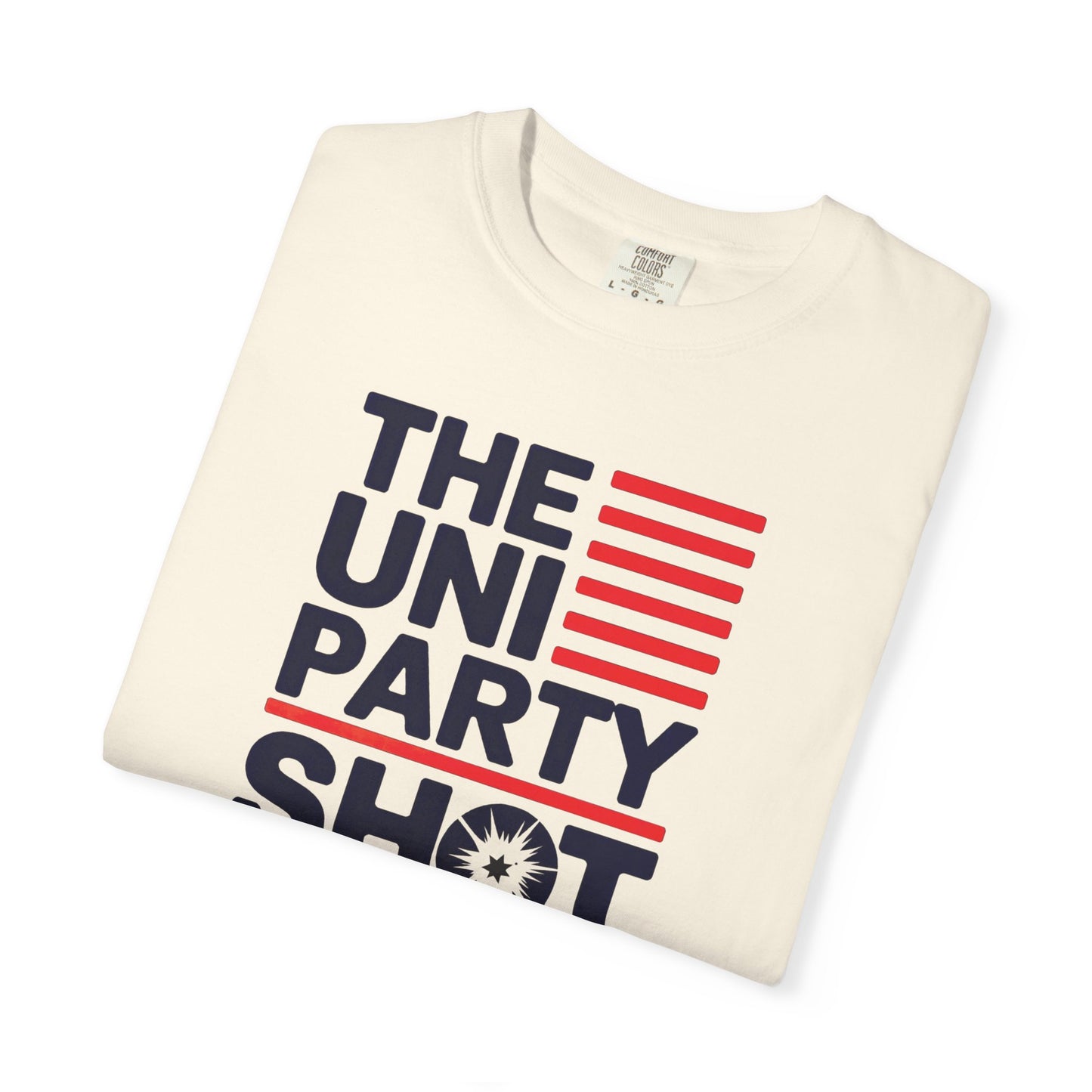 "The Uniparty Shot President Trump" #01, Unisex T-shirt