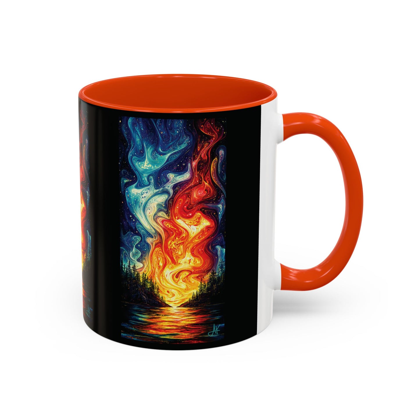 "Naomh Solus (Gaelic) - Sacred Light (English)", Colorful Mugs (11oz, 15oz)