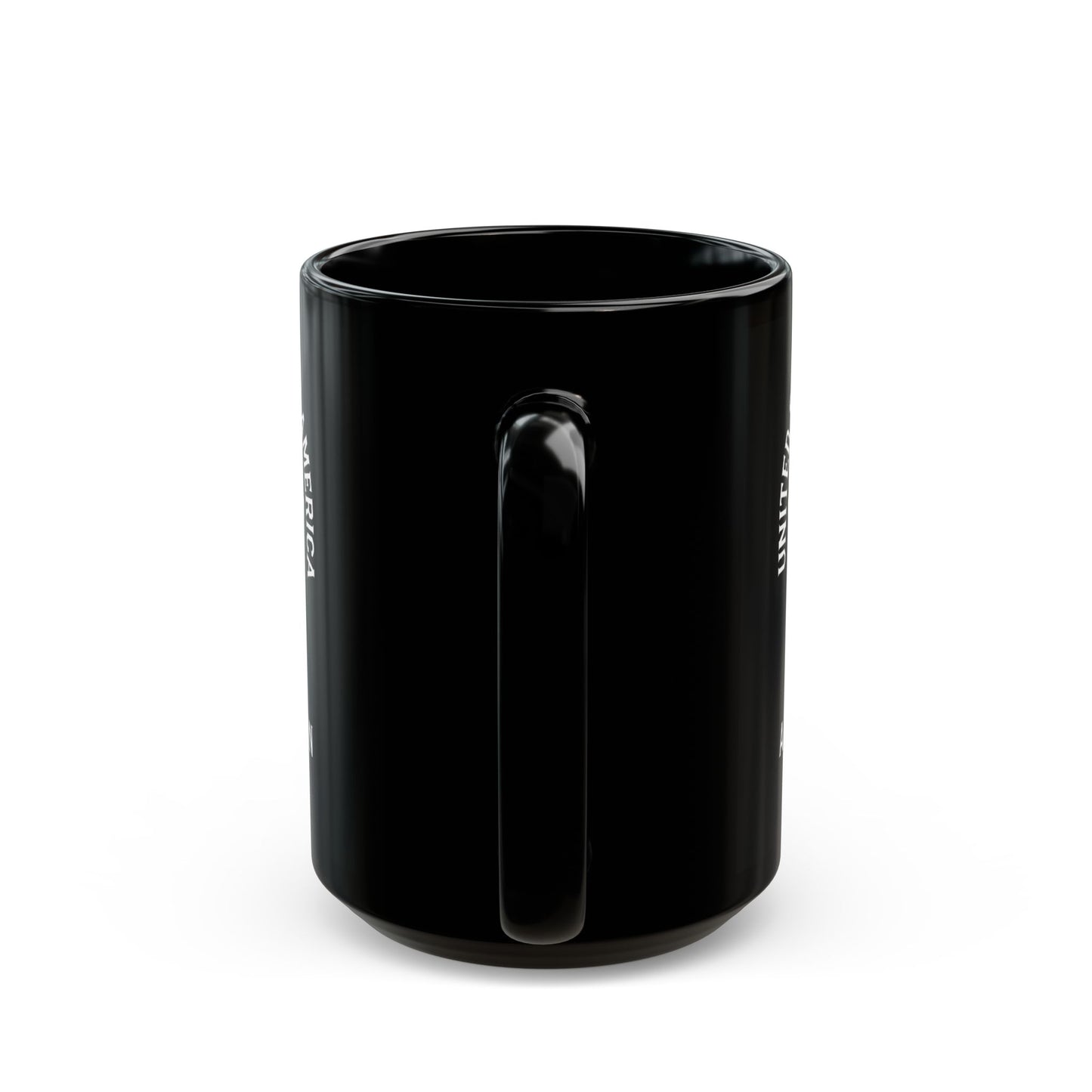 "USA - A Christian Nation" #04, Black Mug (11oz & 15oz)