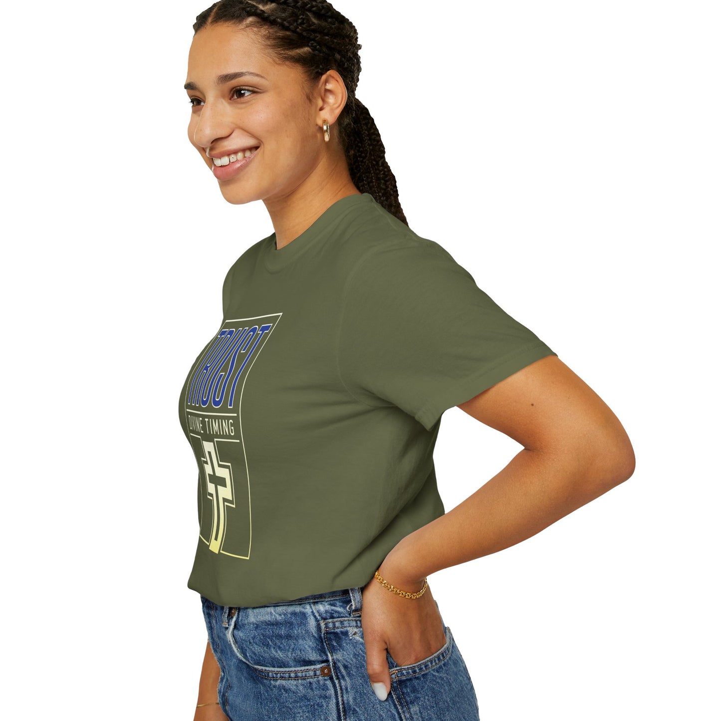 "Trust Divine Timing" #01, Unisex T-shirt