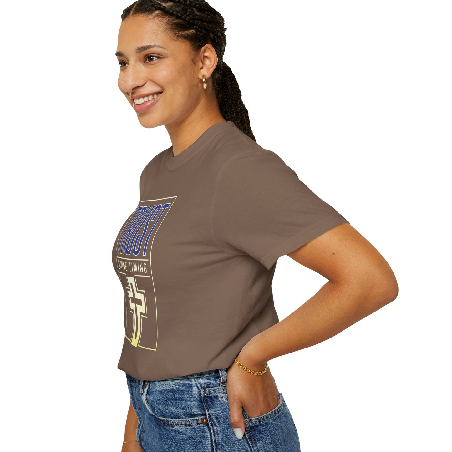 "Trust Divine Timing" #01, Unisex T-shirt