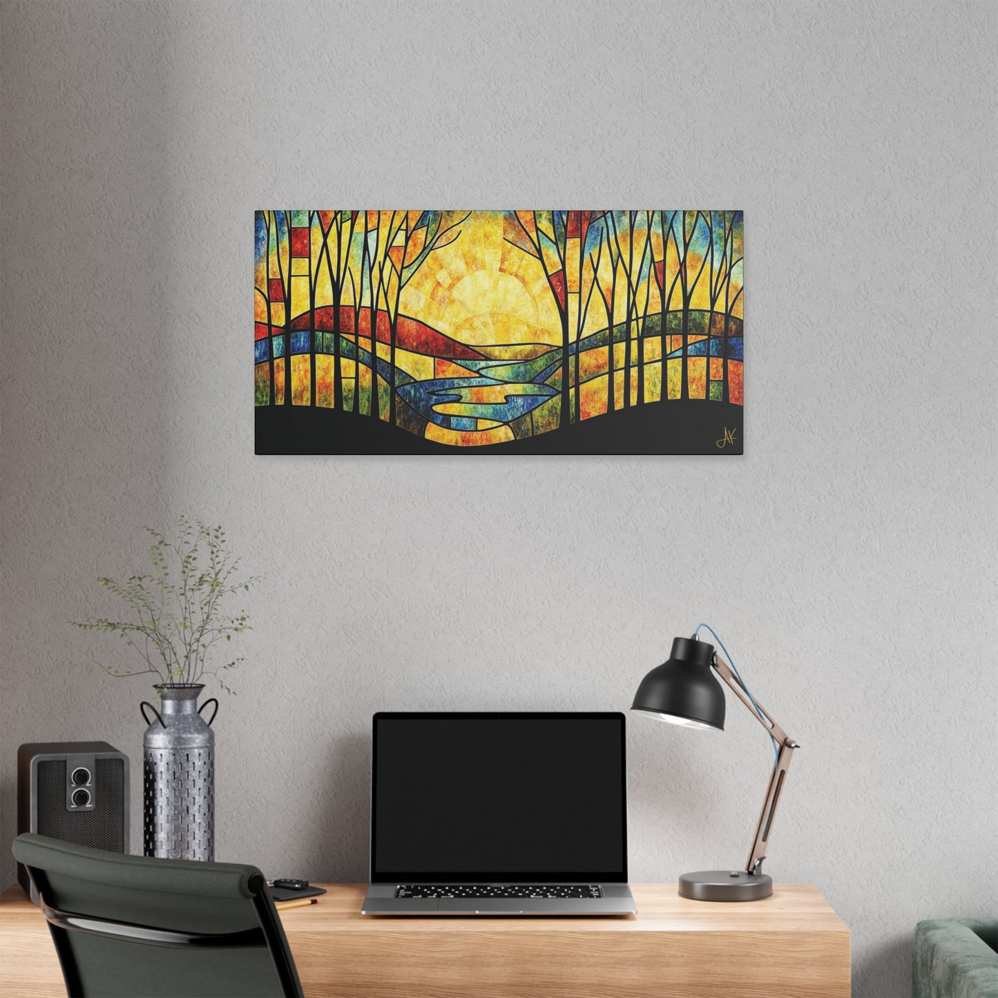 "The Golden Age of Trump", Stretched Classic Canvas Fine Art Print