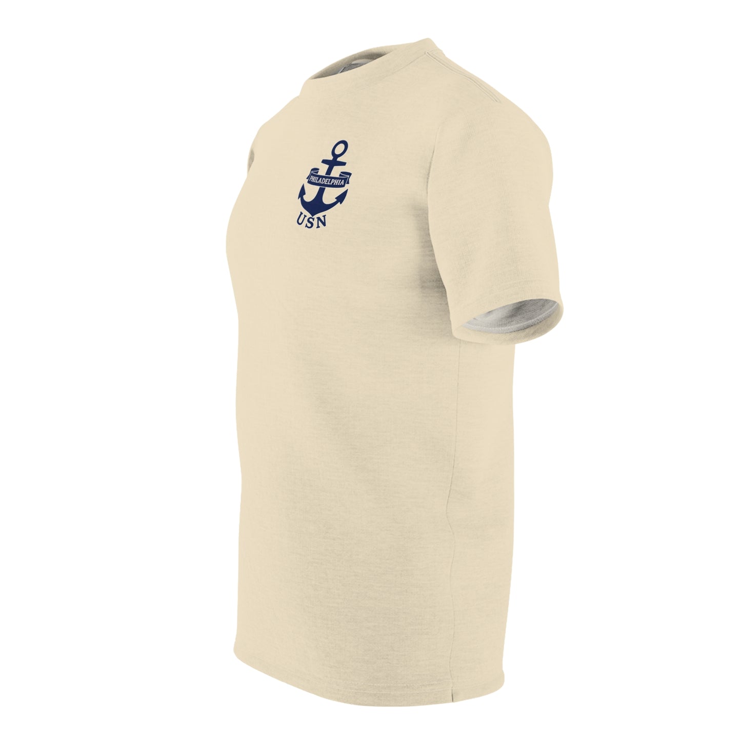 "USN Anchor", Unisex T-shirt (Canvas Sail)
