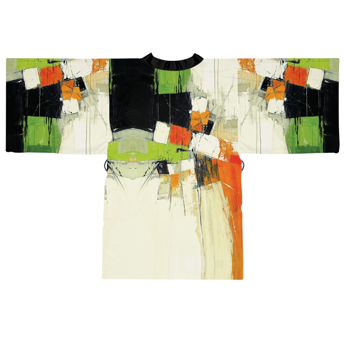 "Abstract 532", Long Sleeve Kimono Robe