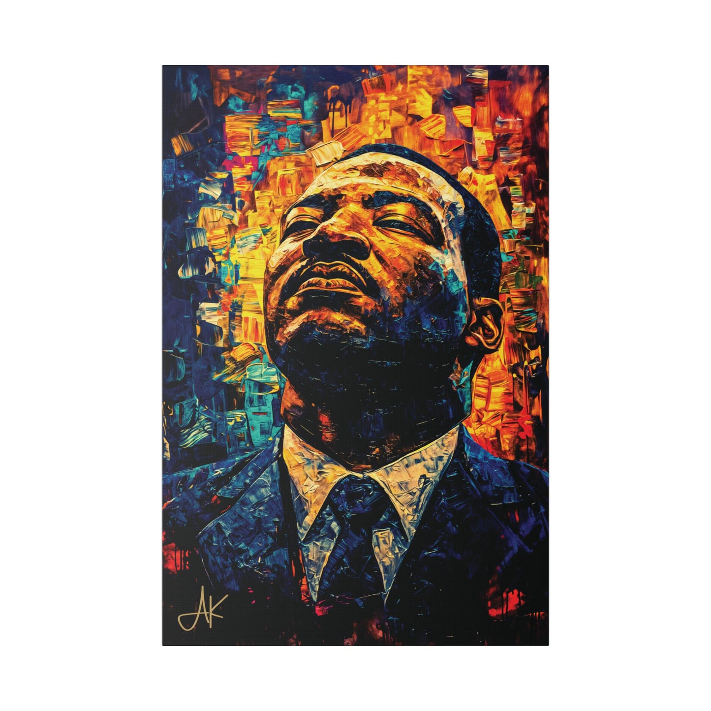 "Content of Character", Classic Stretched Canvas Fine Art Print