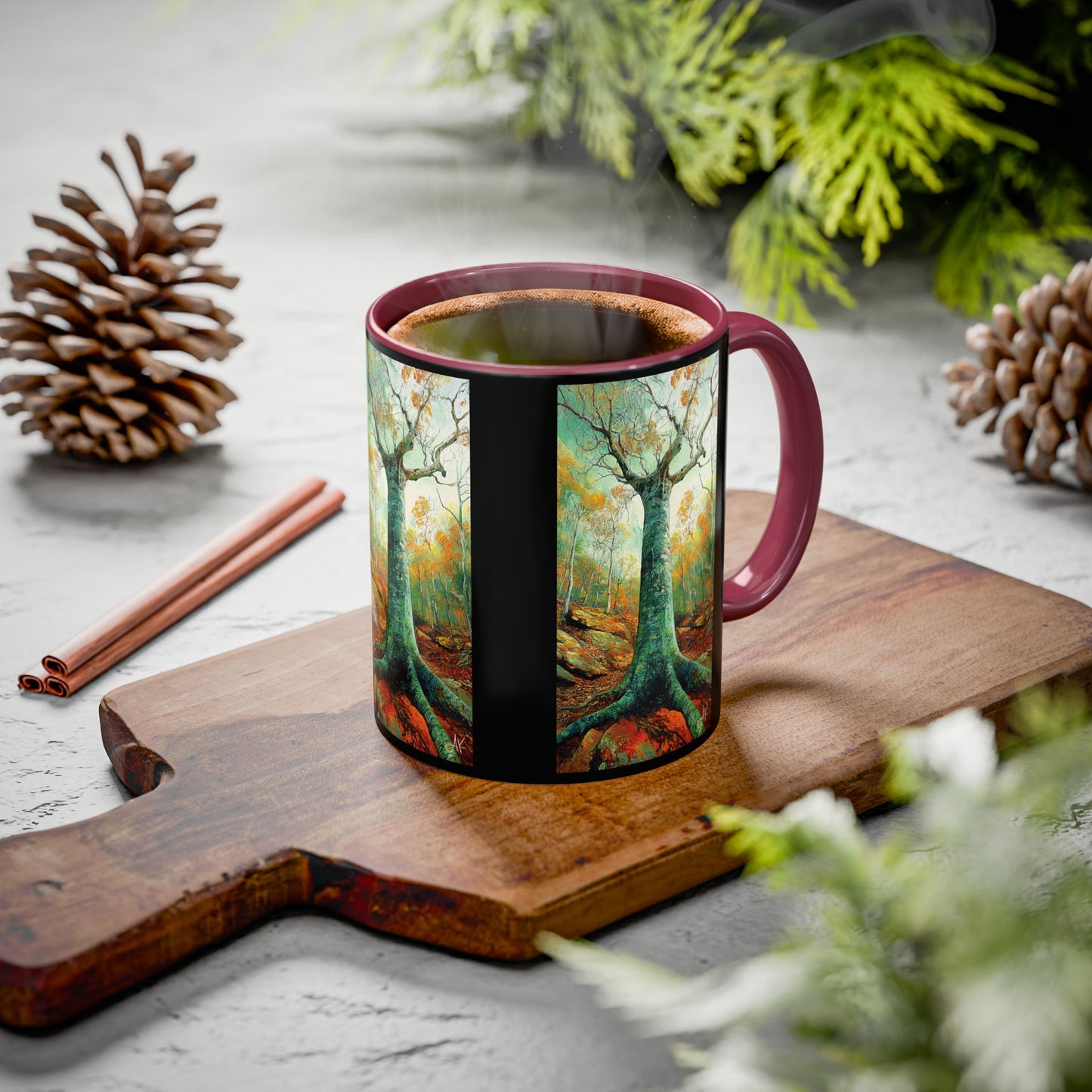 "An Criosdaidh Feá (Christian Beech)", Colorful Mugs (11oz, 15oz)