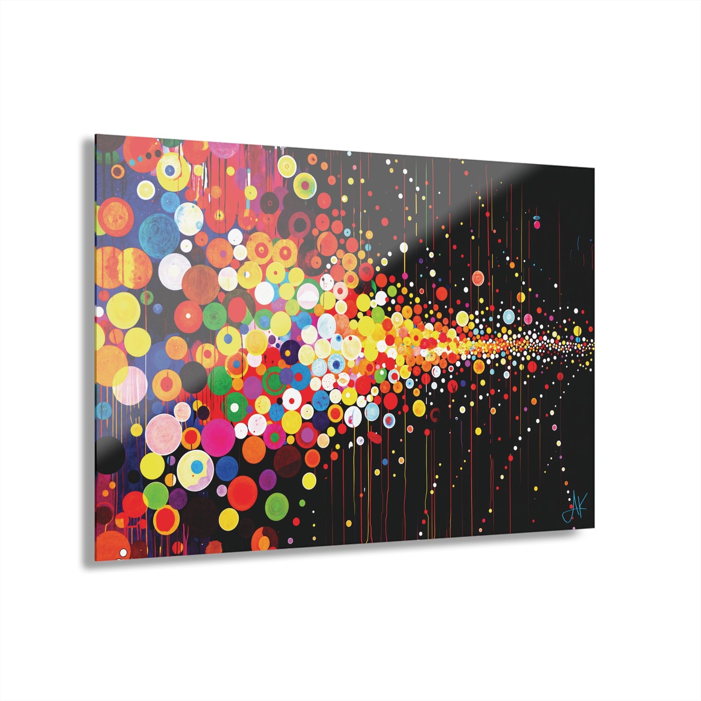 "Abstract No. 74", Fine Art Acrylic Wall Prints (French Cleat Hanging)