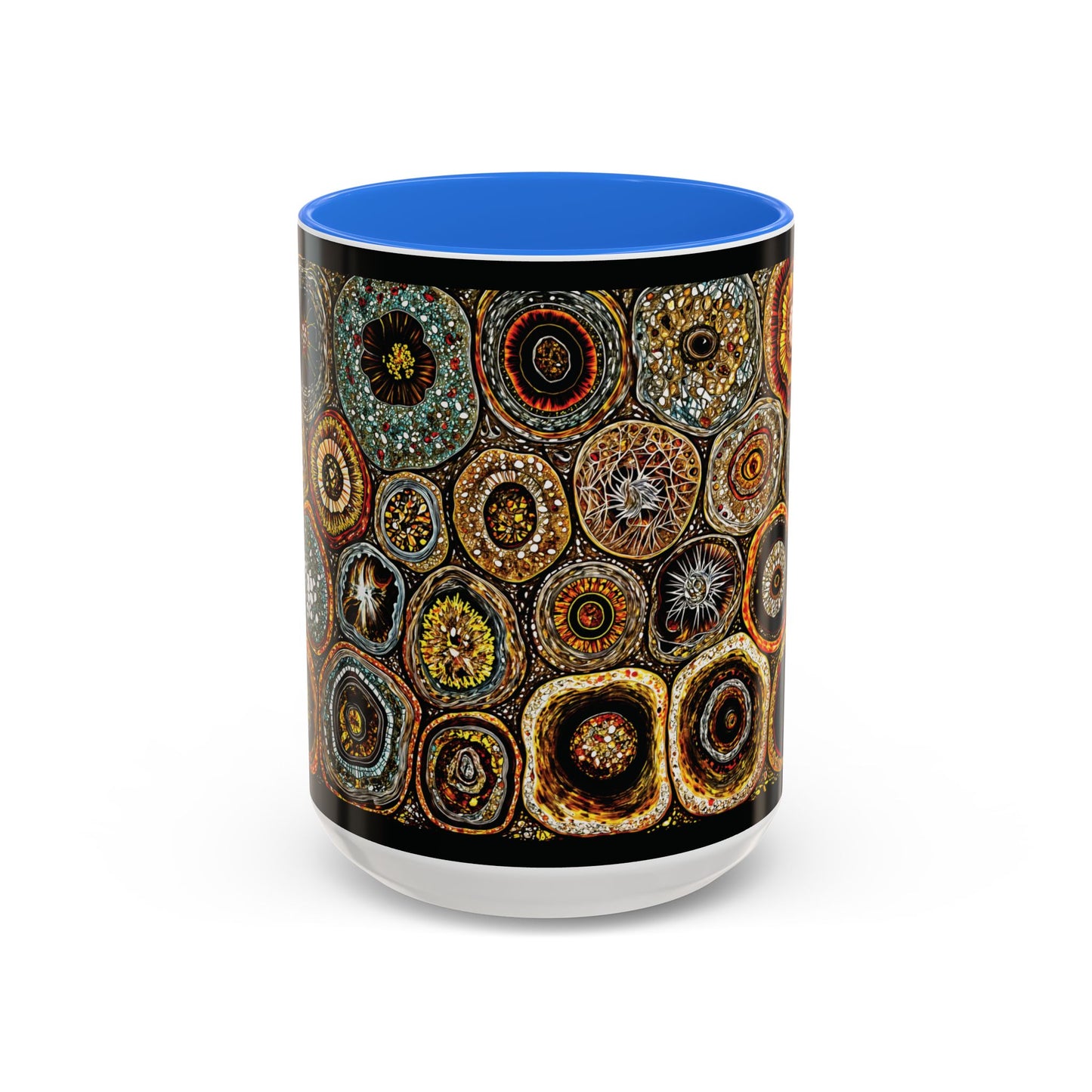 "Every Detail, His Design", Colorful Mugs (11oz, 15oz)