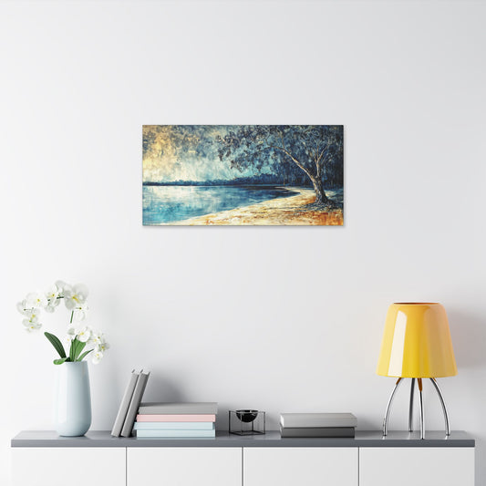 "Clann a’ Chuain (Gaelic) - Children of the Ocean (English)", Stretched Classic Canvas Print