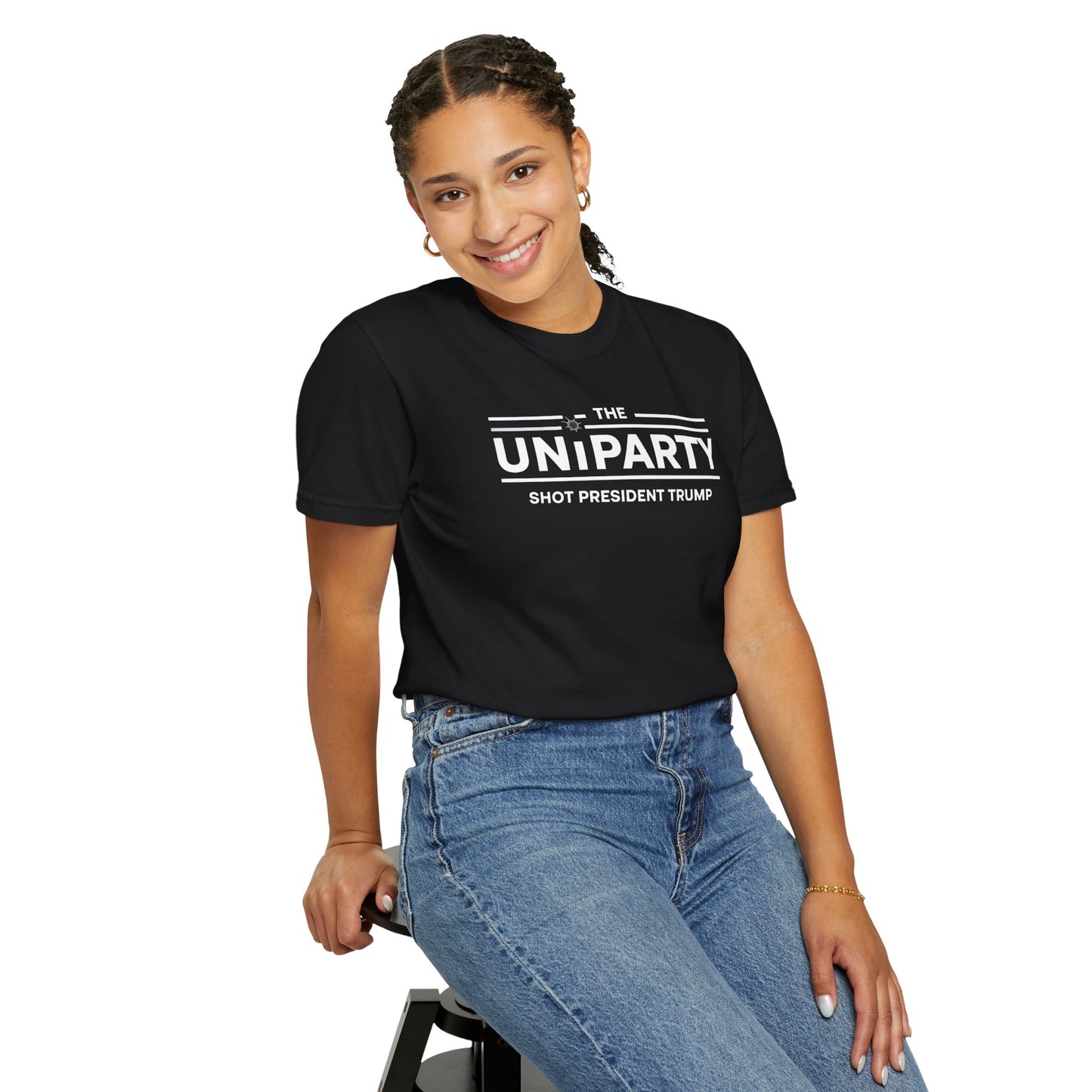 "The Uniparty Shot President Trump" #03, Unisex T-shirt