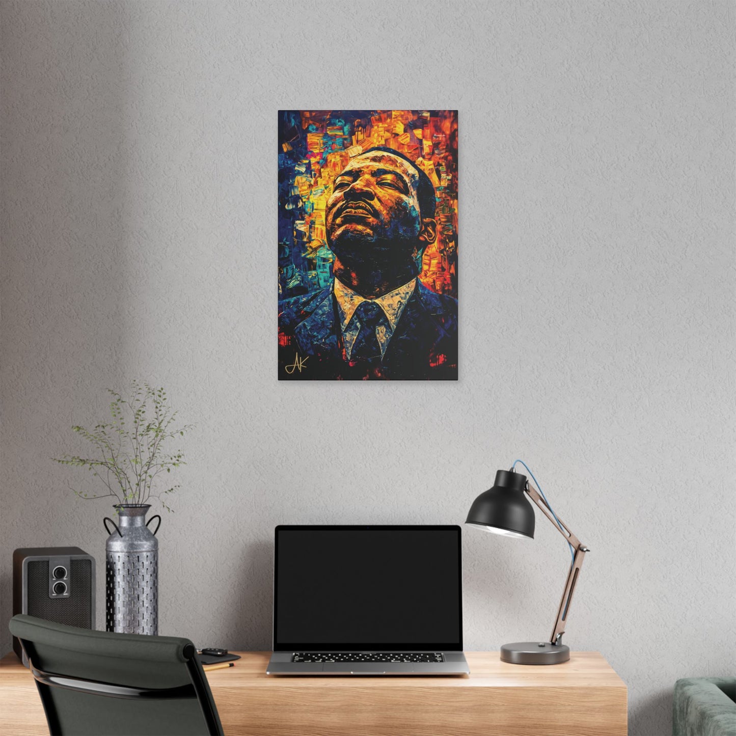 "Content of Character", Classic Stretched Canvas Fine Art Print
