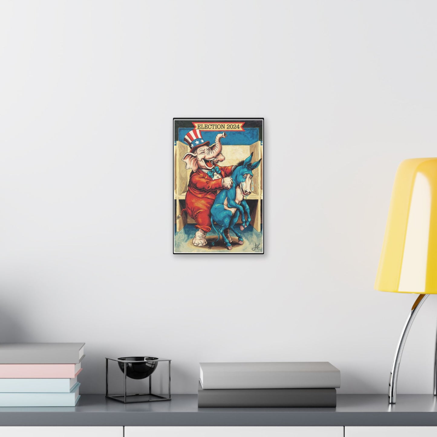 "MAGA Spanked the Donkeys 2024", Stretched Classic Canvas Print