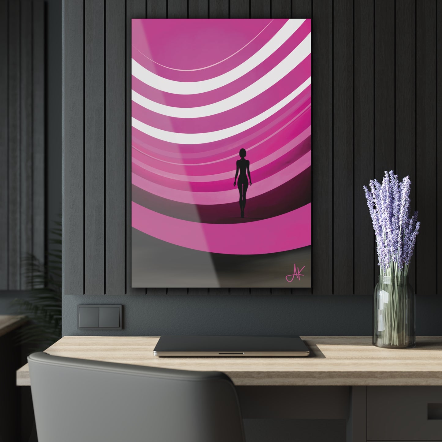 "The Beauty of Curves", Fine Art Acrylic Wall Prints (French Cleat Hanging)