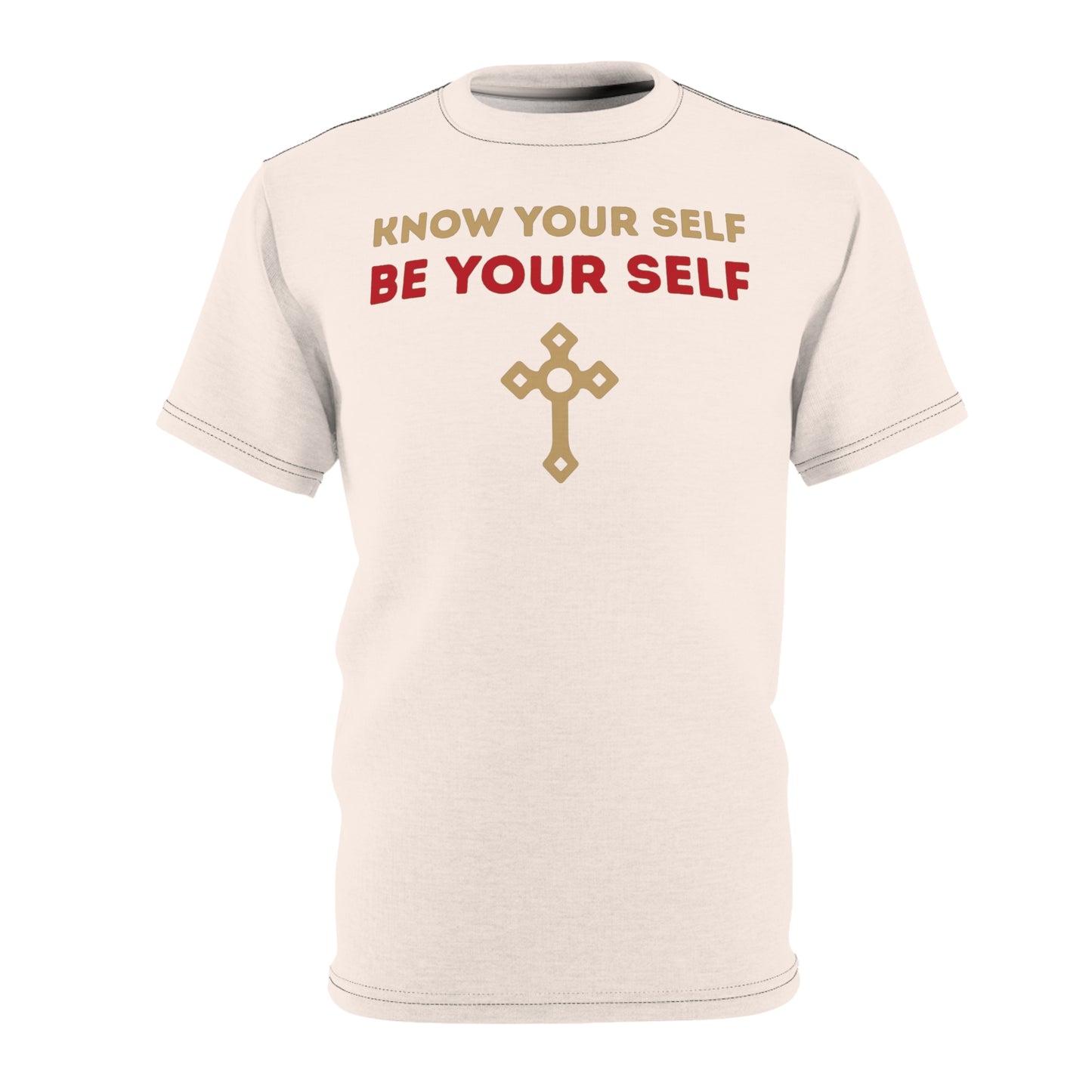"Know Your Self", Unisex T-shirt (Angel Wings)