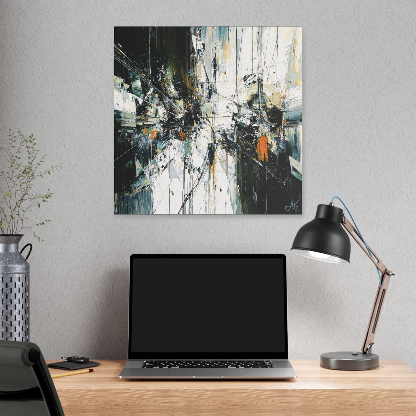 "Abstract 543", Stretched Classic Canvas Fine Art Print