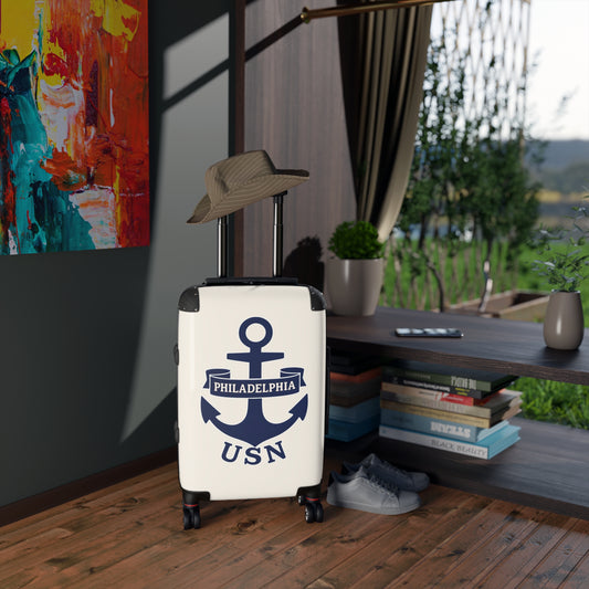 "USN Anchor", Suitcase (Whitecap)