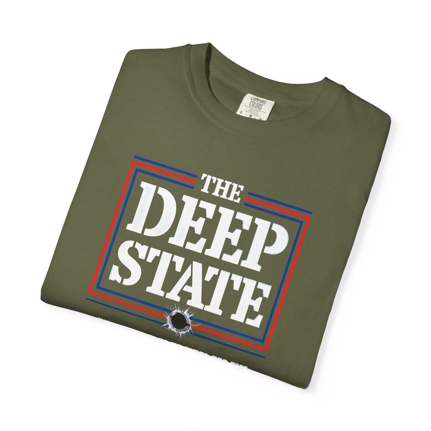 "The Deep State Shot President Trump" #01, Unisex T-shirt