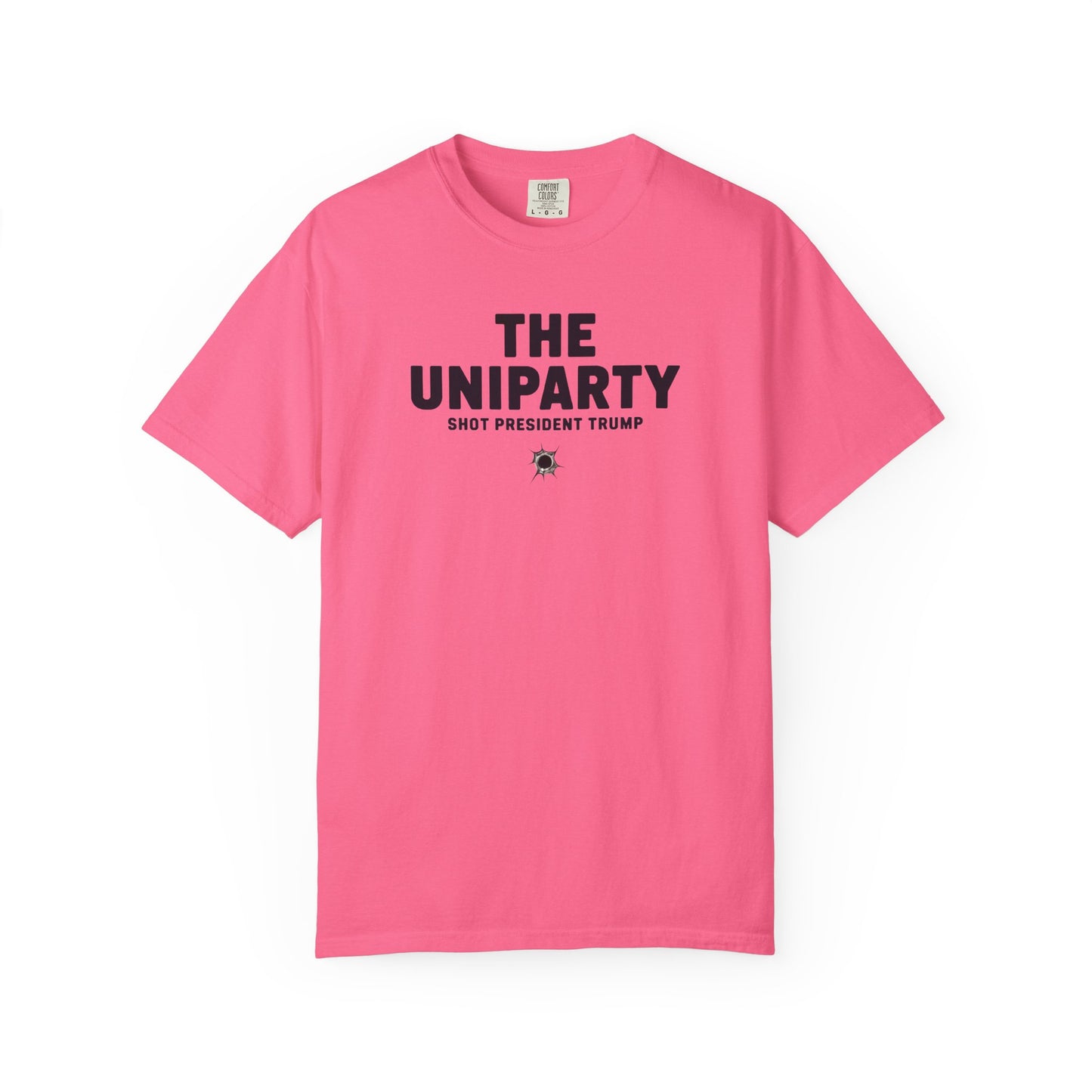 "The Uniparty Shot President Trump" #02, Unisex T-shirt