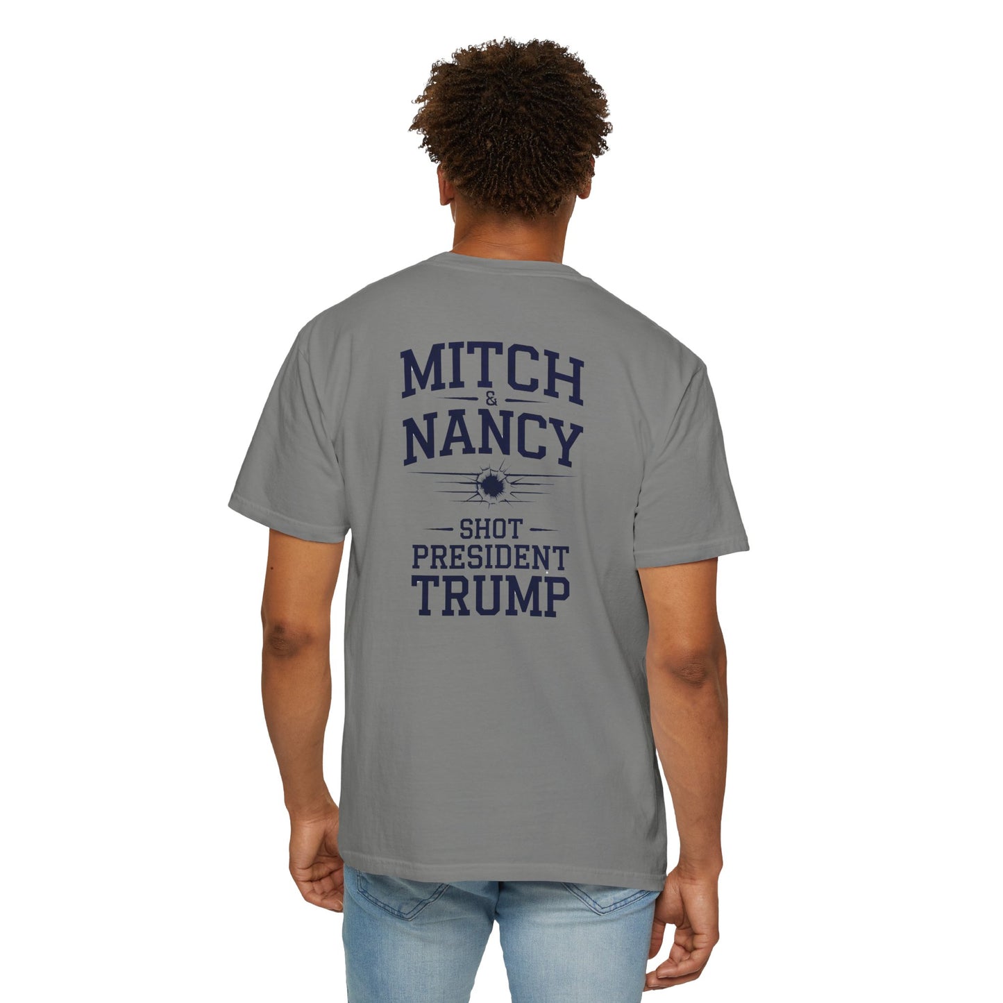 "Mitch & Nancy Shot President Trump", Unisex T-shirt