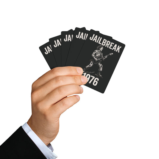 "Jailbreak 1976", Cultural Playing Cards (70's Black)