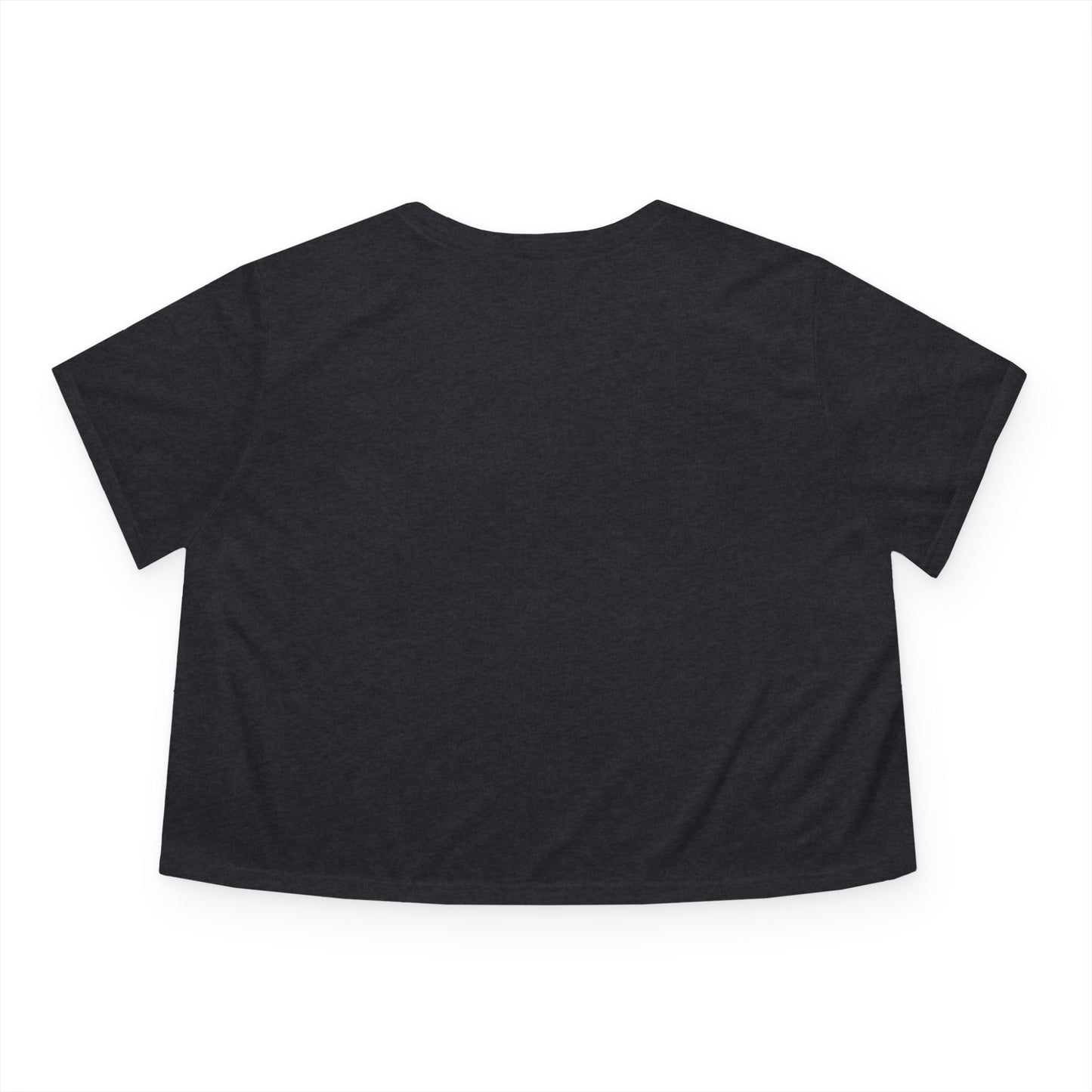 "Femininity not Feminism" #02, Hand-Style-Art Women's Flowy Cropped Tee