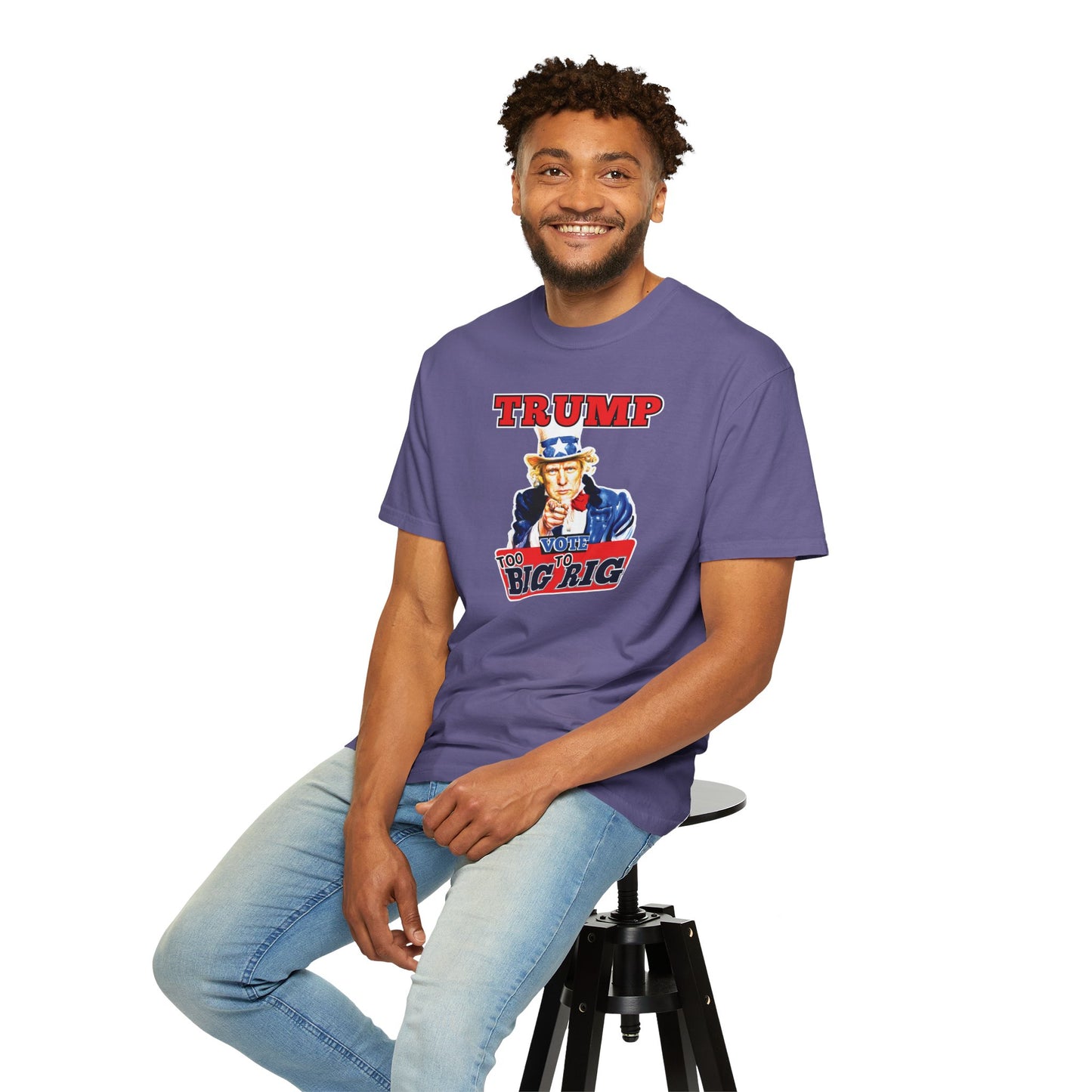 "Trump - Too Big To Rig", Unisex T-shirt