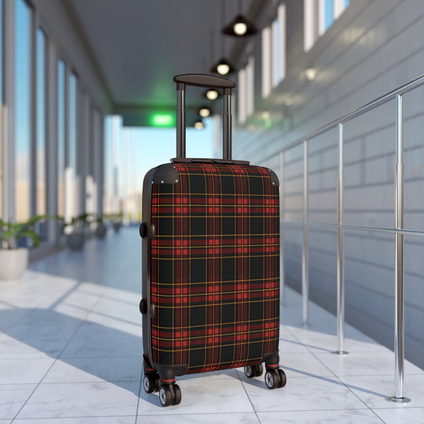 "Kilmor Gallóglach Tartan", Pattern Art Suitcases