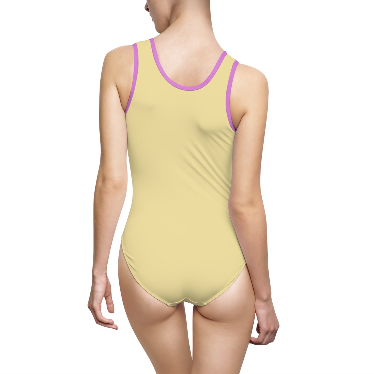 "Delicious Cherries", Women's Classic One-Piece Swimsuit (Sanctum Veil)