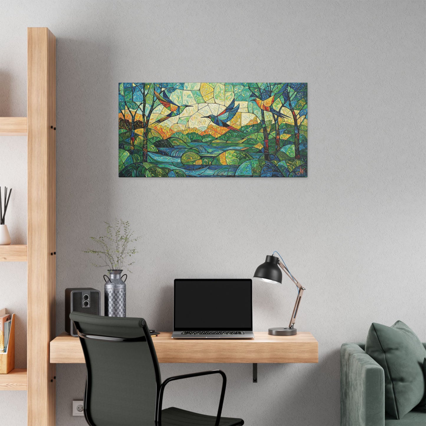 "The Isolated Isle", Stretched Classic Canvas Fine Art Print