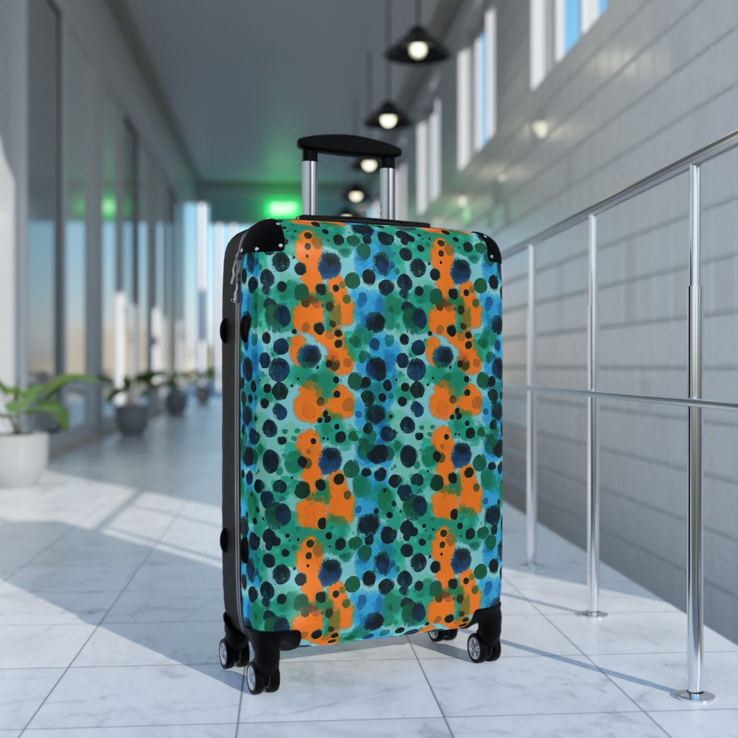 "Midnight Coral", Suitcases