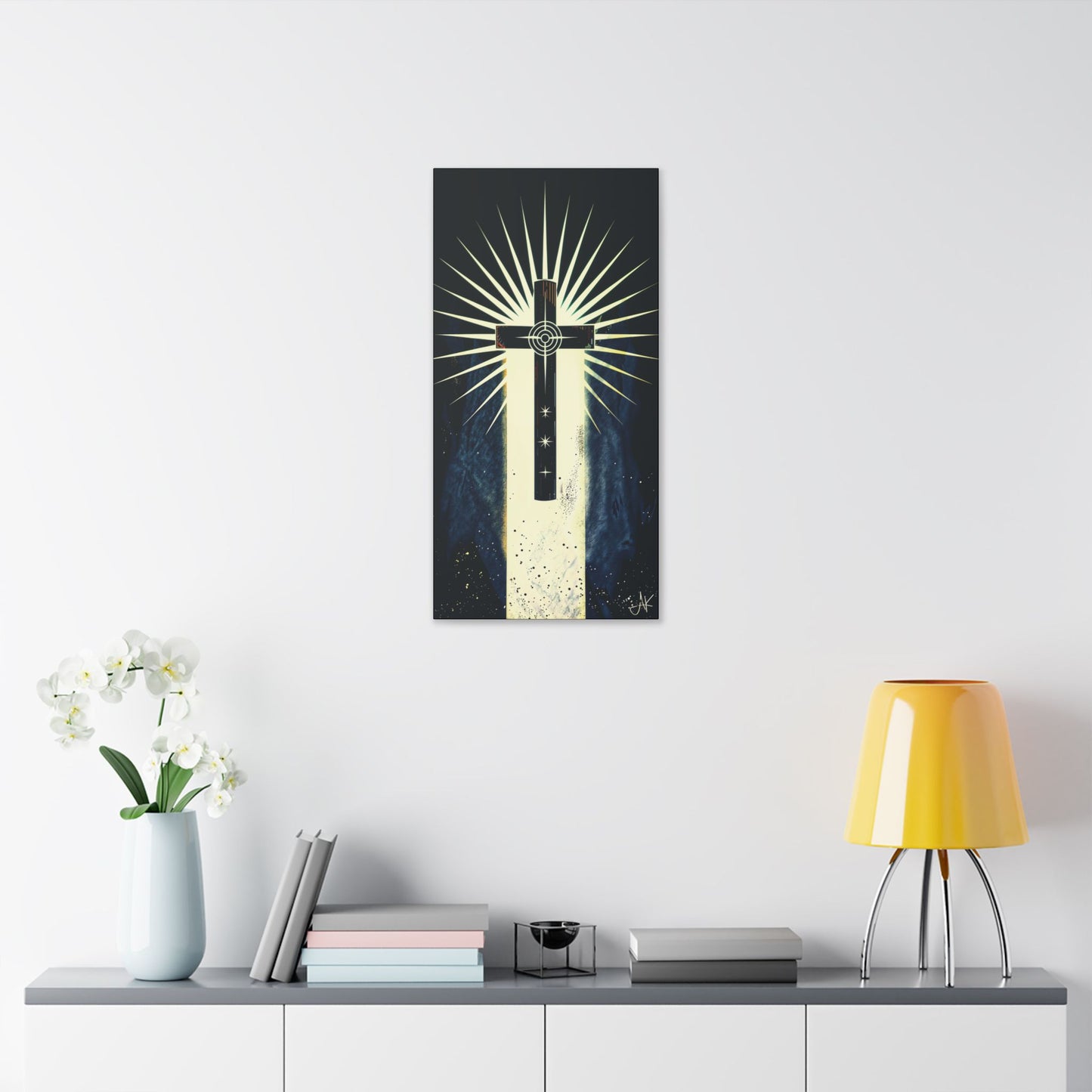 "The Light in Darkness", Stretched Classic Canvas Fine Art Print