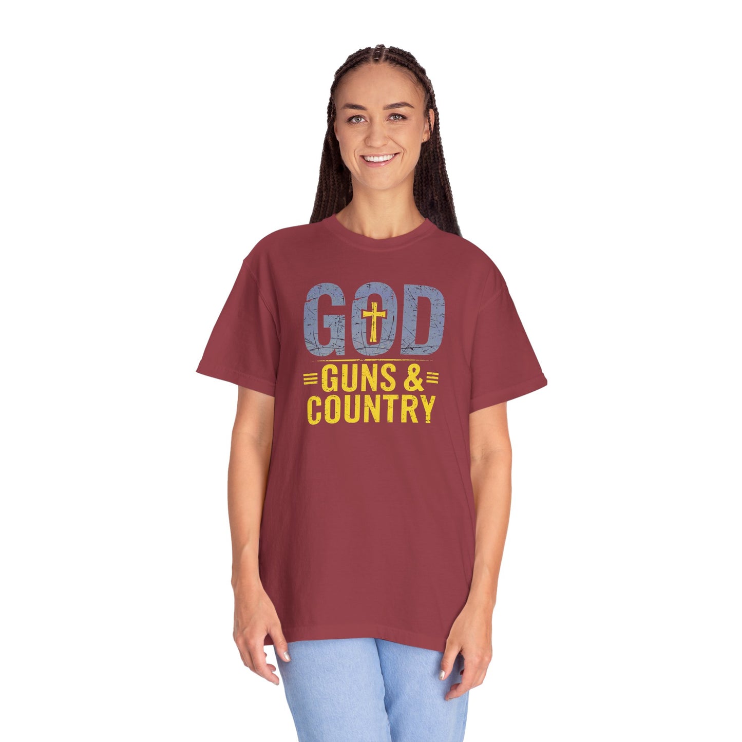 "God Guns & Country" #01, Unisex T-shirt