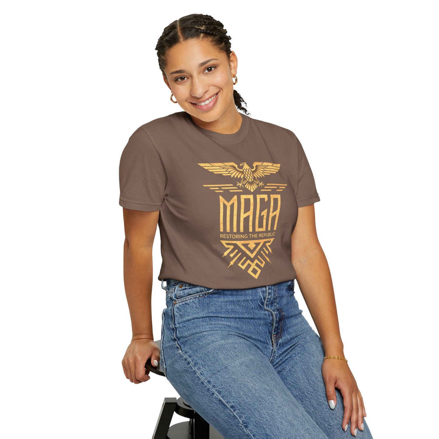 "MAGA Restoring the Republic" #02, Unisex T-shirt
