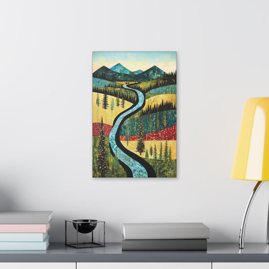 "Natural Wonder", Stretched Classic Canvas Fine Art Print