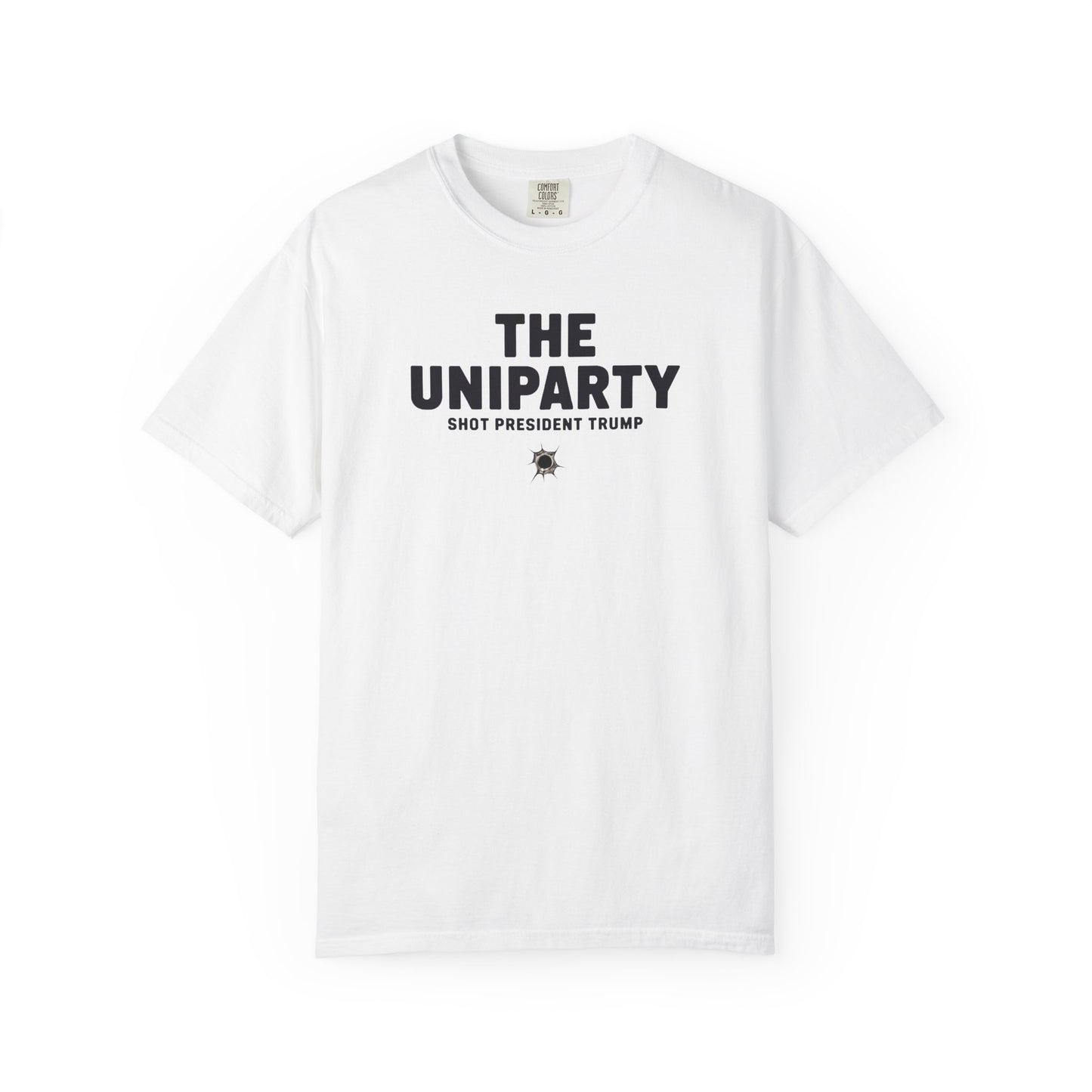 "The Uniparty Shot President Trump" #02, Unisex T-shirt