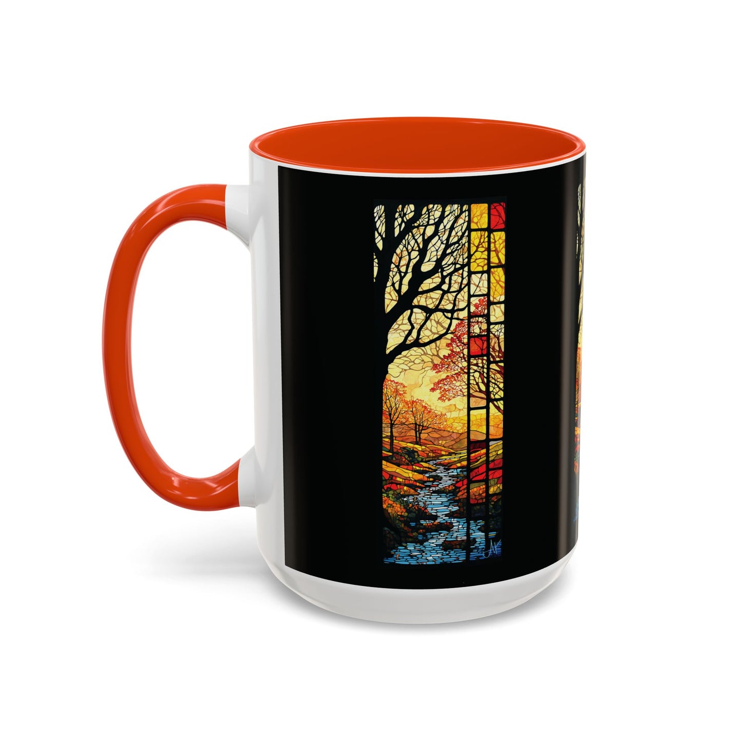 "Realization at 5", Colorful Mugs (11oz, 15oz)