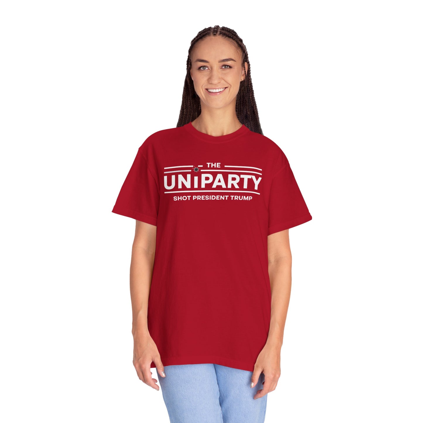 "The Uniparty Shot President Trump" #03, Unisex T-shirt