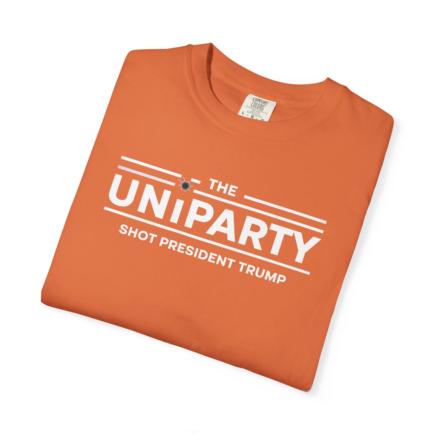"The Uniparty Shot President Trump" #03, Unisex T-shirt