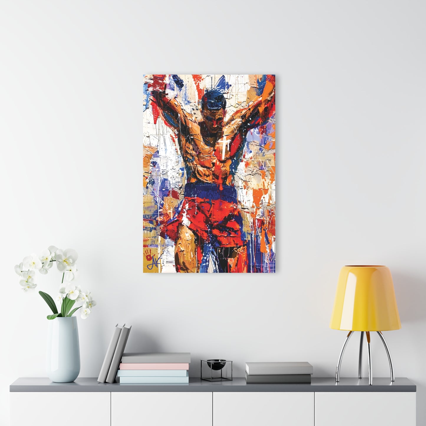 "Fight to Win", Fine Art Acrylic Wall Prints (French Cleat Hanging)