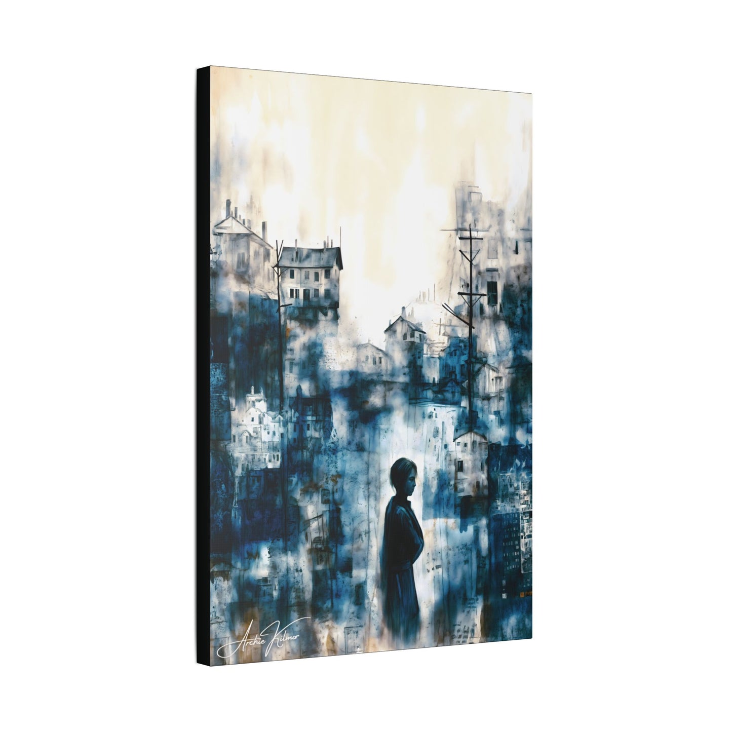 "We Survive", Stretched Canvas Frame Fine Art Print