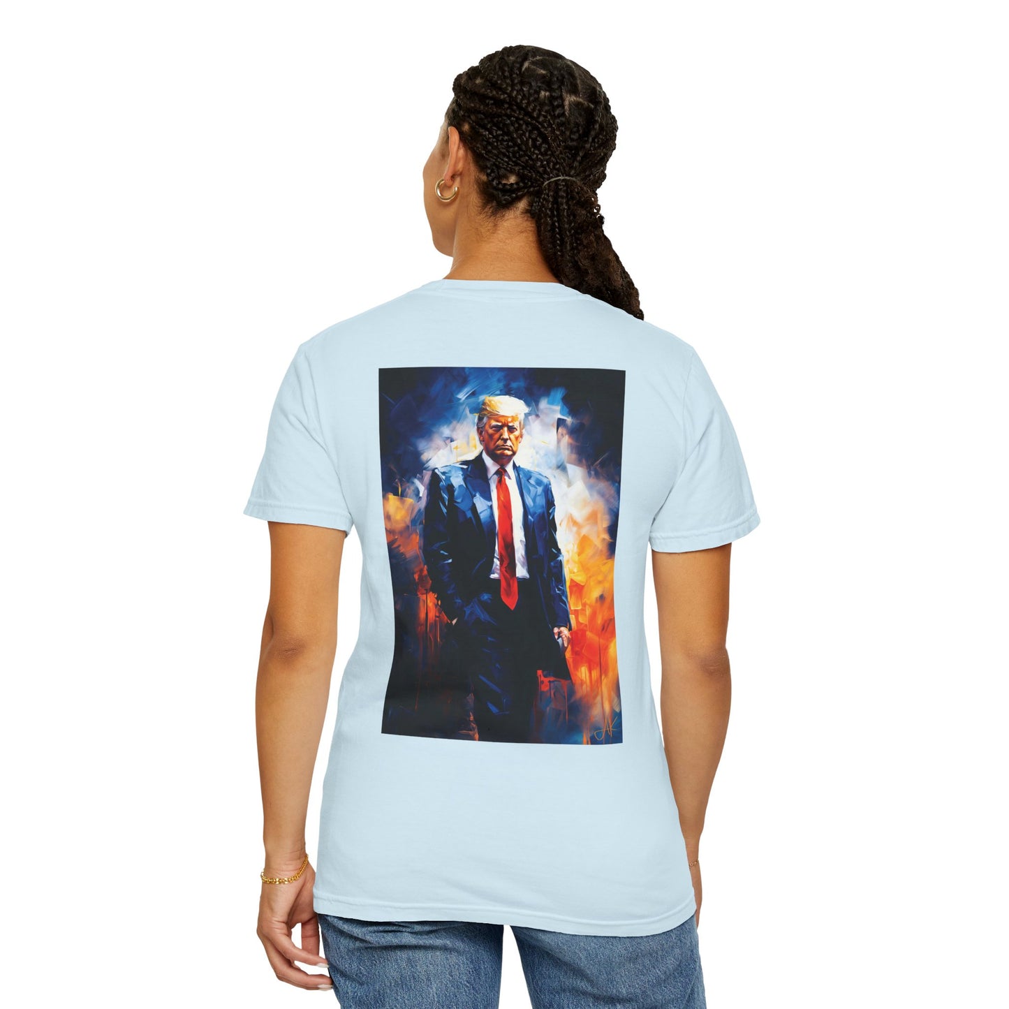 "Trump Portrait" #22, Unisex T-shirt (Light Colors)