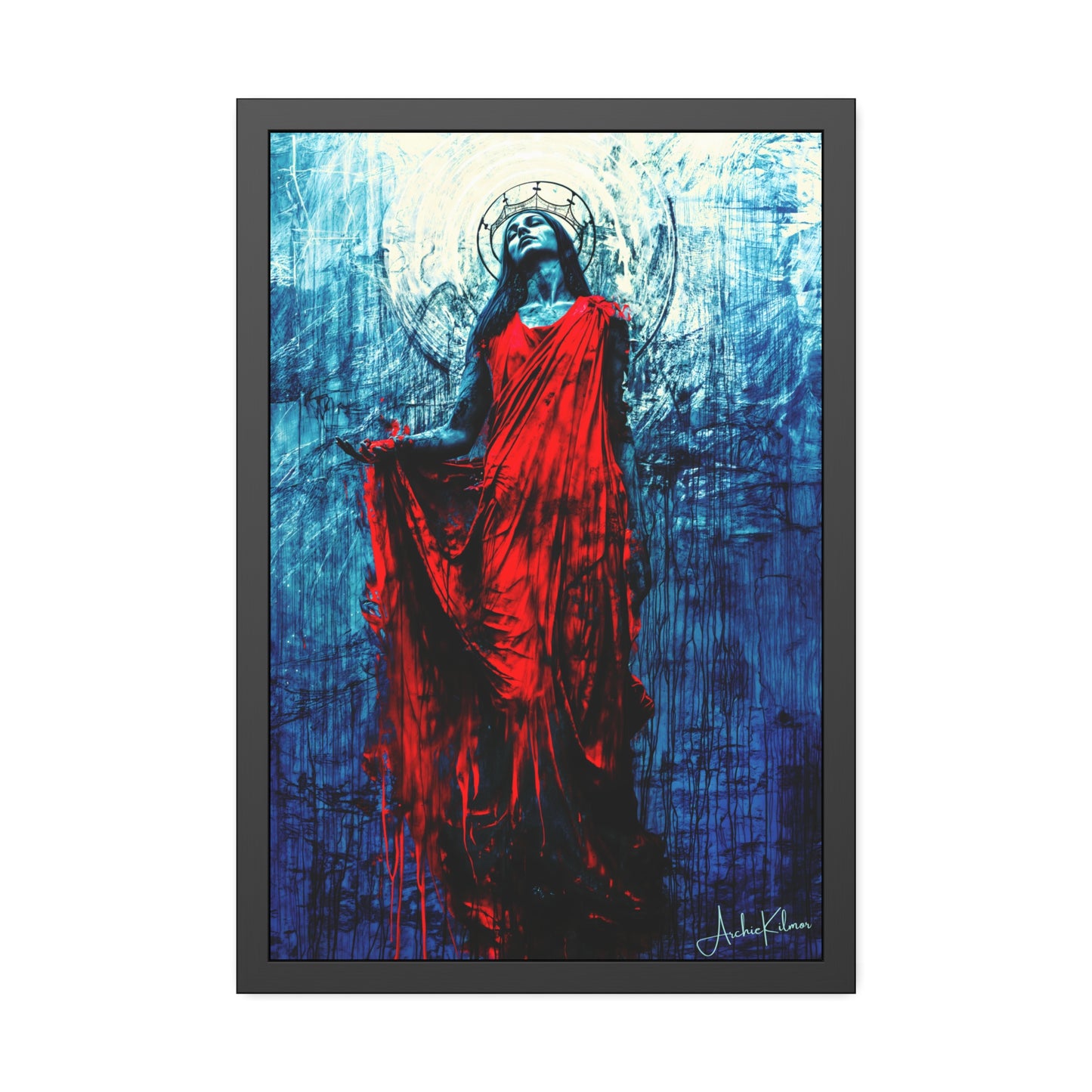 "Kilmor: Servant of Mary", Framed Paper Poster
