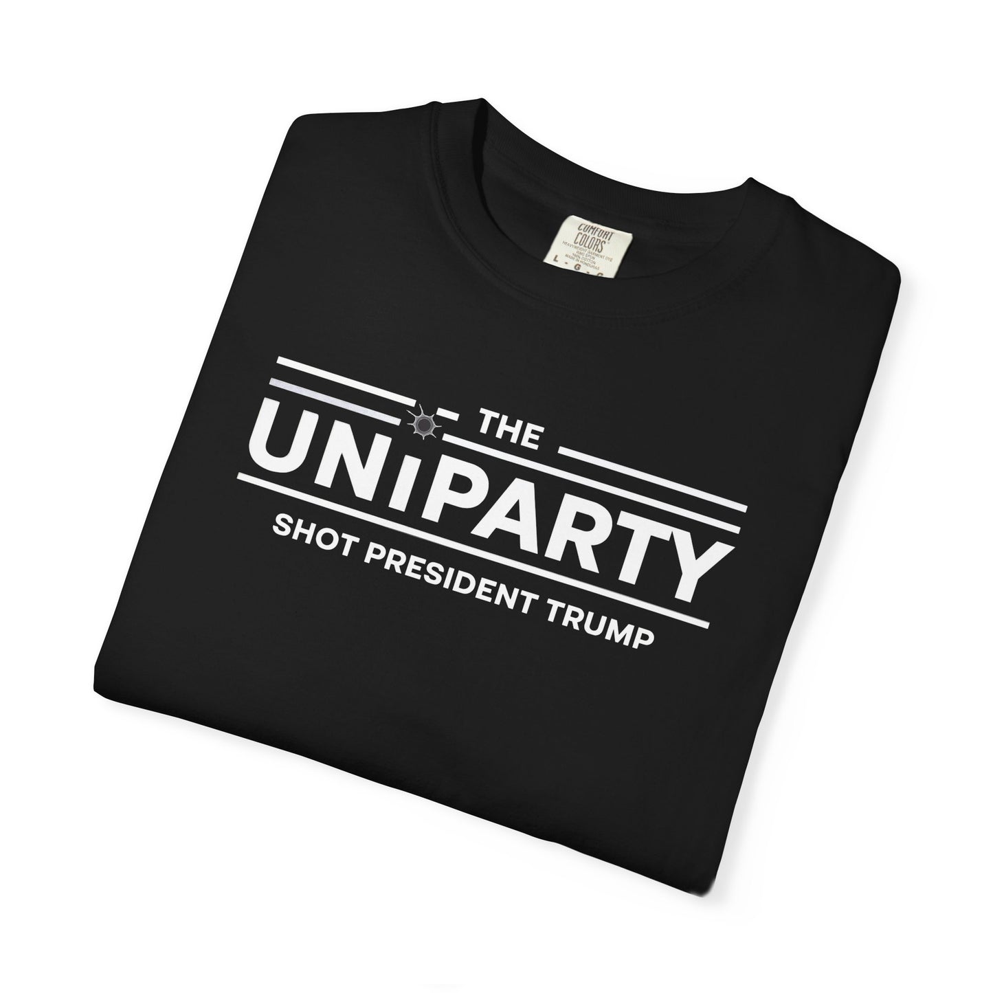 "The Uniparty Shot President Trump" #03, Unisex T-shirt