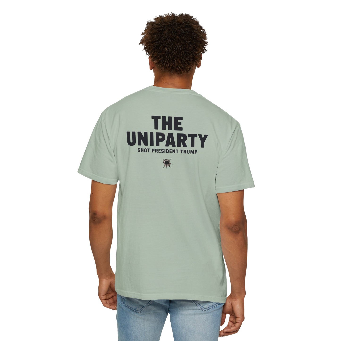 "The Uniparty Shot President Trump" #02, Unisex T-shirt