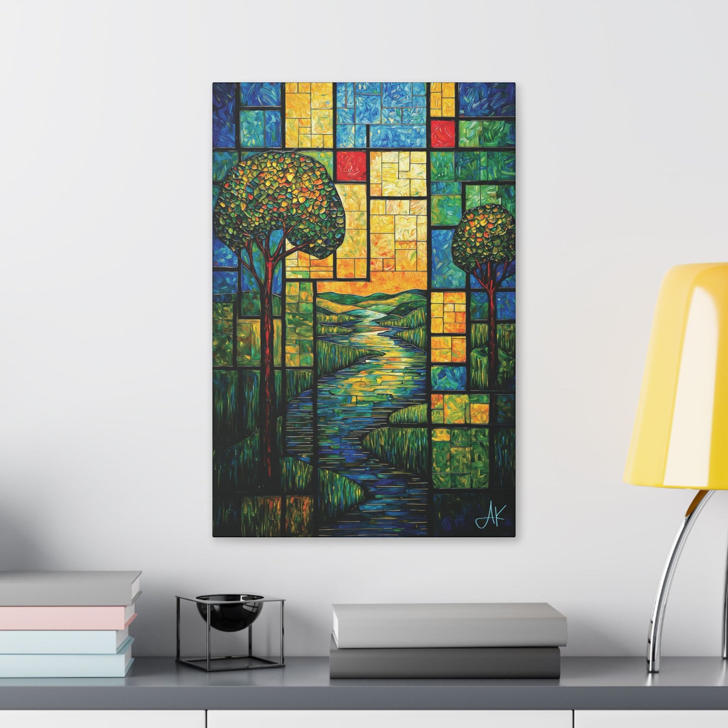 "River Add" #01, Stretched Classic Canvas Fine Art Print