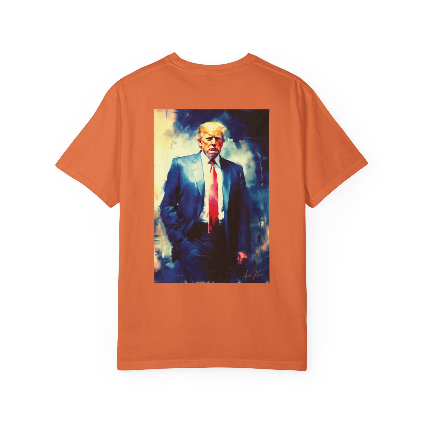 "Trump Portrait No. 6", Unisex T-shirt (Dark Colors)