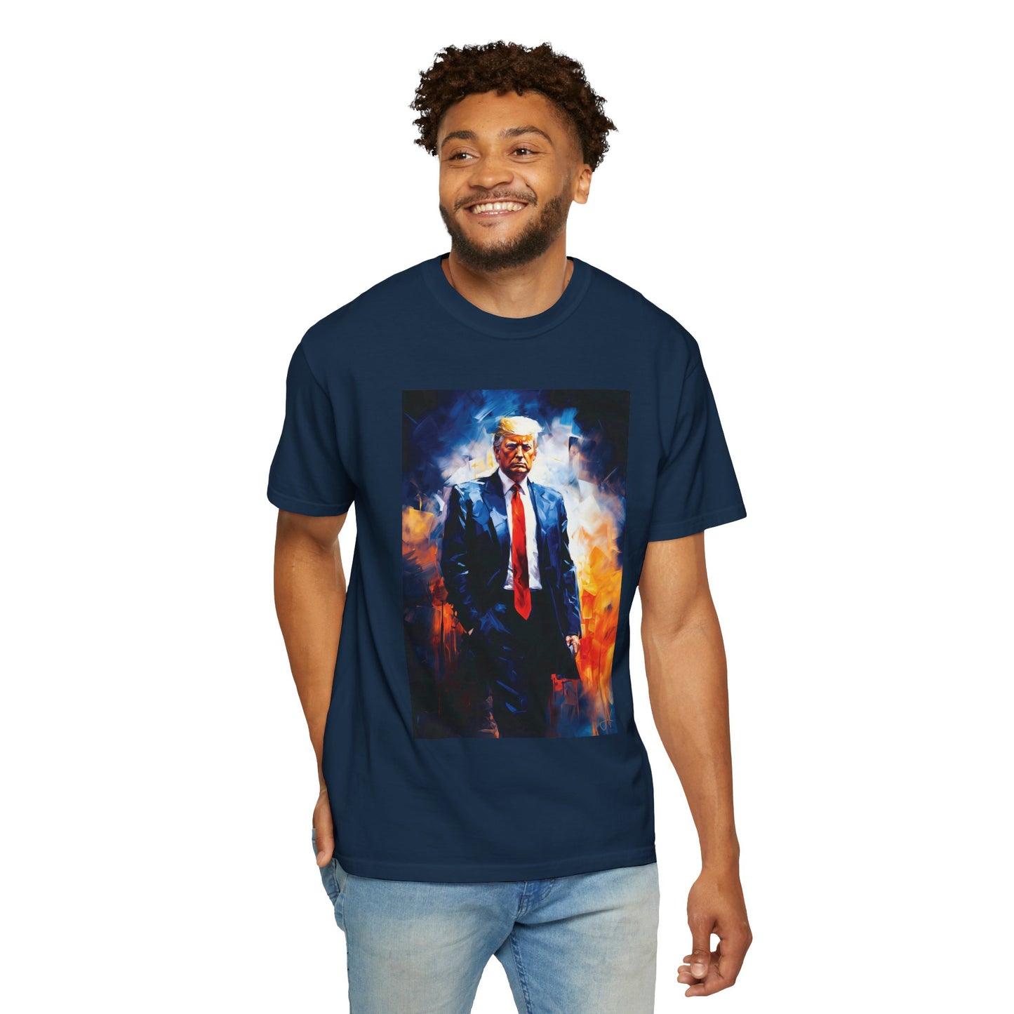 "Trump Portrait" #22, Unisex T-shirt (Dark Colors)
