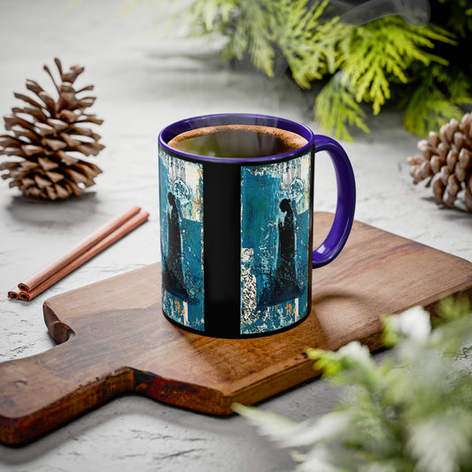 "Behold the Handmaid - Luke 1:38", Colorful Mugs (11oz, 15oz)