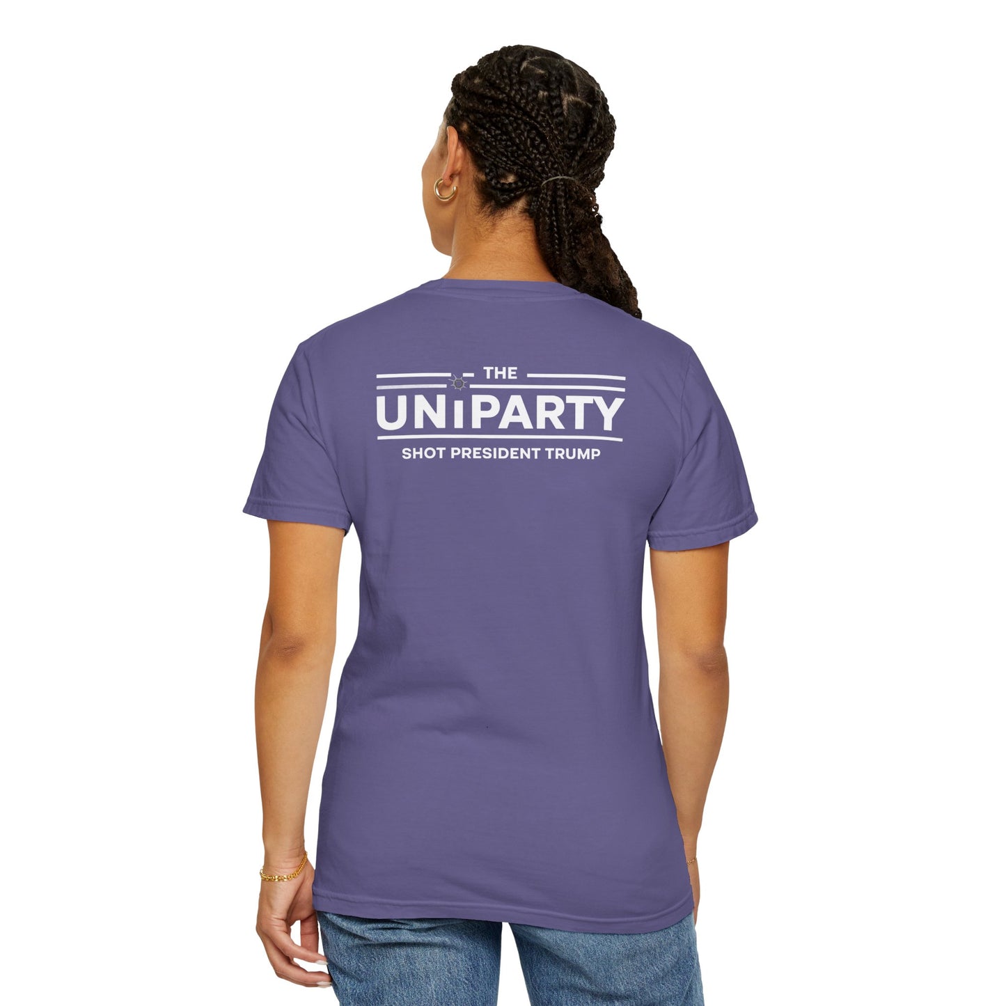 "The Uniparty Shot President Trump" #03, Unisex T-shirt