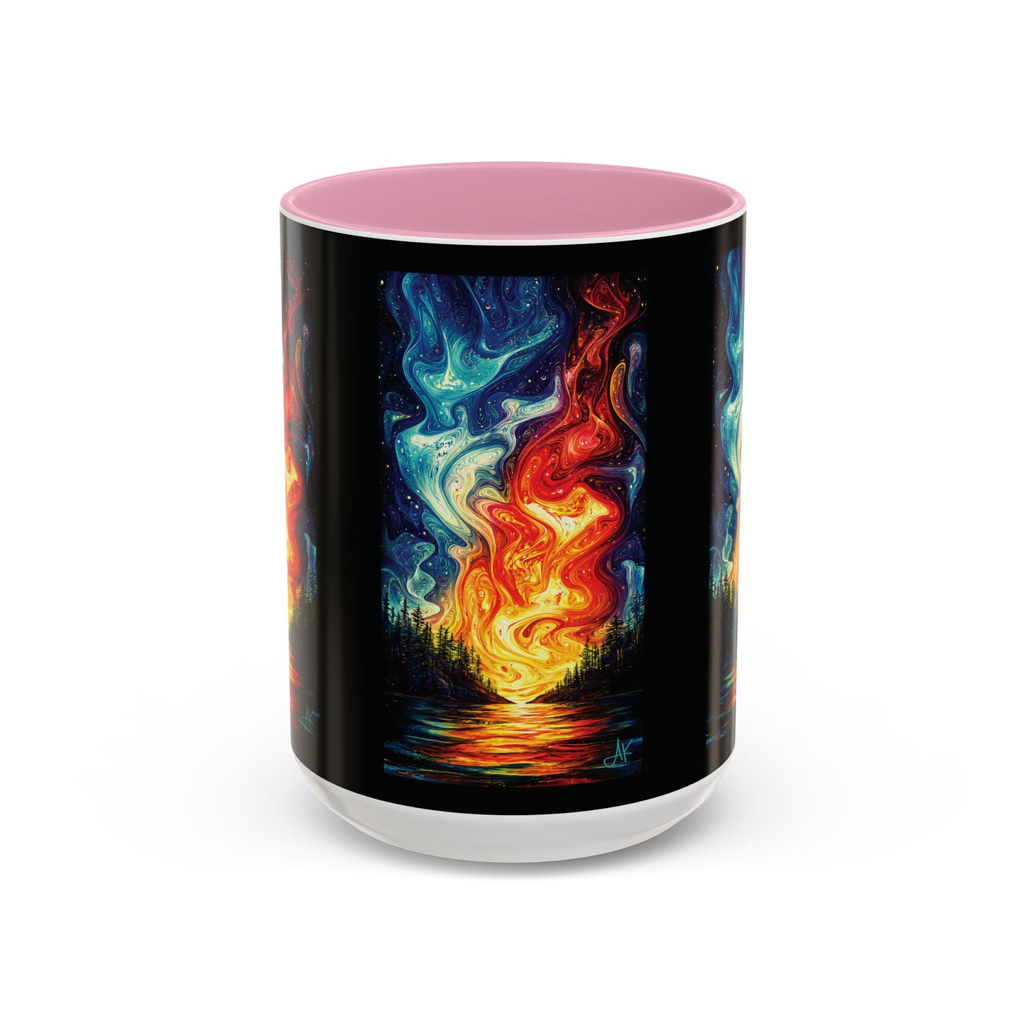 "Naomh Solus (Gaelic) - Sacred Light (English)", Colorful Mugs (11oz, 15oz)